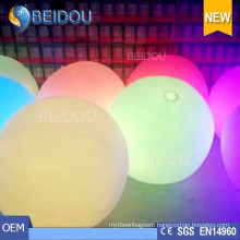 Christmas Decorations Custom PVC Inflatable Zygote Balls LED Lighted Balloons